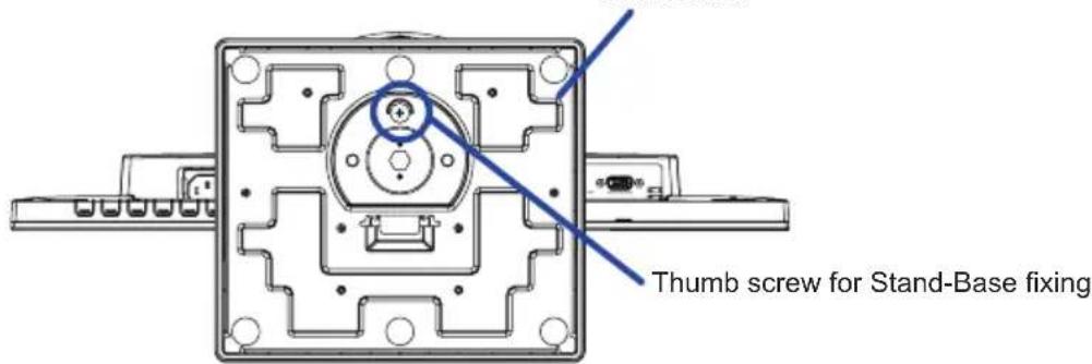 Thumb screw for Stand-Base fixing