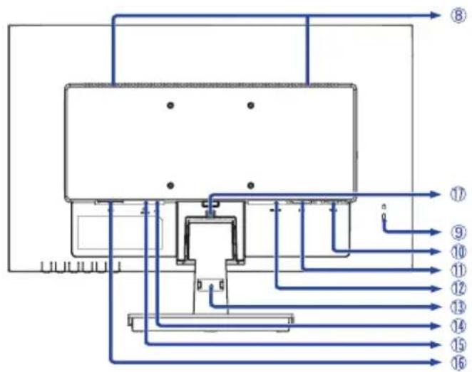Technical diagram of a mechanical or electrical component with numbered flow paths and labeled parts