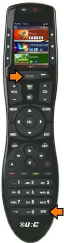 Home Theater 12:40pm Music Entertainment Games MAIN VOL CH MENU GUIDE SEL INFO EXIT SEP SEP .. 1 ABC 2 SEP 3 GH 4 JL 5 NGO 6 PGRS 7 TV 8 NEXT 9 - / - 0 ENT U-C