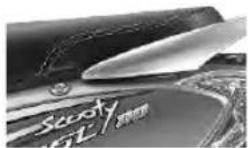 TVS Scooty Zest - SPORTY DOUBLE STITCHED SEAT - 3