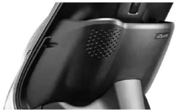 TVS Scooty Zest - FRONT GLOVE BOX\* - 1