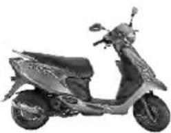 TVS Scooty Zest - FRONT TELESCOPIC SHOCK ABSORBERS & REAR DOUBLE RATED HYDRAULIC MONO- SHOCK SPRING SUSPENSION - 1