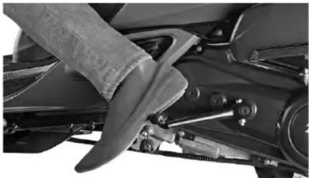 TVS Scooty Zest - KICKSTARTER LEVER - 1