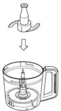PANASONIC MK-F300 - 食品加工器-叶刀片- - 1