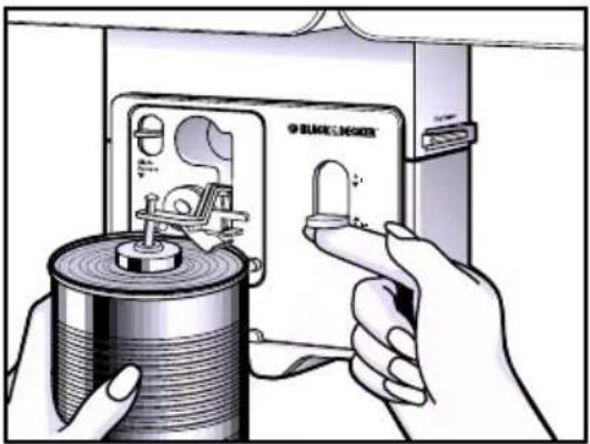 BLACK & DECKER Spacemaker EC70 - TO OPEN A CAN - 1