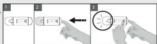 HOTPOINT HSZ 1801 AA.UK.1 - on as shown in figure 3. The light will flash just once if if the fan in ON. If the ambient temperature exceeds it on the glass shelves, it is recommended that the fan isivation of the food. Turning the fan off allows for optimal - 1