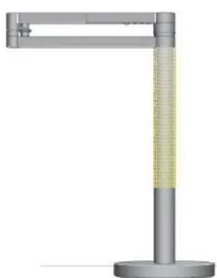 DYSON Lightcycle Morph desk - Positioning your light - 1