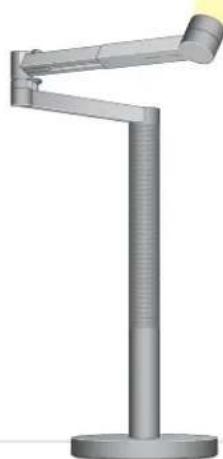 DYSON Lightcycle Morph desk - Positioning your light - 3