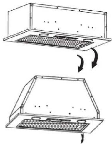 HOOVER HBG152NS - INSTALLING GREASE MESH FILTERS - 1