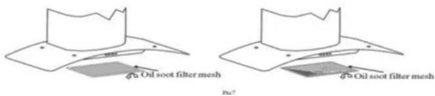 δu Oil soot filter mesh δu Oil soot filter mesh P=7