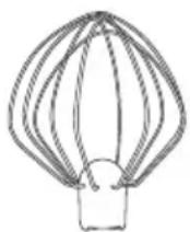 SUNBEAM Planetary Mixmaster MX9200 - Stainless steel whisk - 2