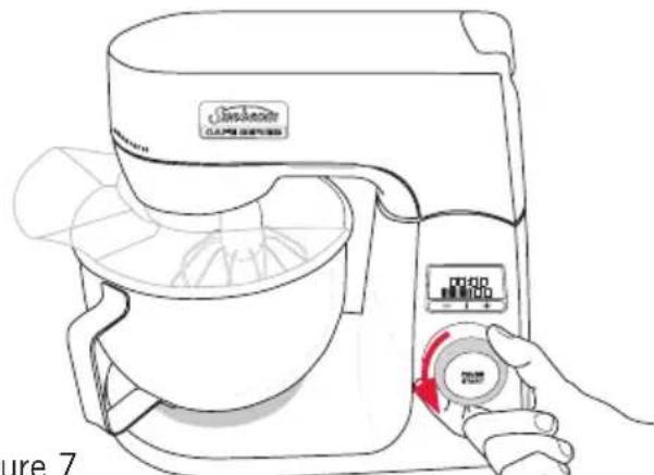 SUNBEAM Planetary Mixmaster MX9200 - Using your Café Series® Planetary Mixmaster® Bench Mixer continued - 1