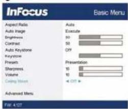 INFOCUS IN124STx - Troubleshooting your setup - 35