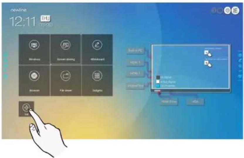 newline 12:11 THU Windows Screen listing Windows Browse File server Insights Send to PC Apply 5 Auto 3 Internet 6 Hi-Image + My Image Other Image Send to PC OK