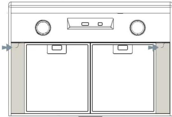 Ventilateur Marche/Arrêt /Choix de Vitesse Lumières Allumer/ Éteindre/Veilleuse
