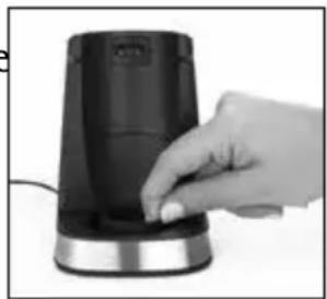 CUISINART SG6BU - To assemble charging base for use: - 1