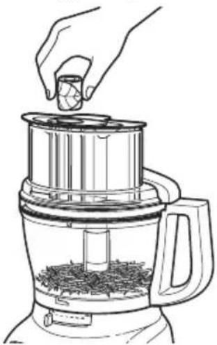 KITCHENAID 5KFP1335BOB - To shred spinach and other leaves: - 1