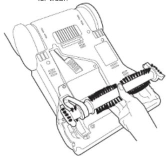 HOOVER CleanJet Volume CJ930T - CHANGING THE AGITATOR / BELT\* - 7