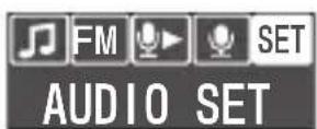 PANASONIC D-Snap SV-SD570V - SET AUDIO SET (P30) (FM TUNER SET (P33), VOICE SET (P38), REC SET (P37)) - 1
