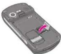 LG KE600 - การถอดการ์ดหน่วยความจำ - 2