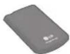LG KE600 - แบตเตอร์มาตรฐาน - 1