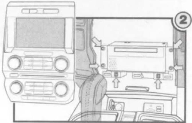 Scosche FDQ01 - Vehicle Disassembly - 2
