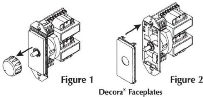 Figure 1 Decora® Faceplates Figure 2