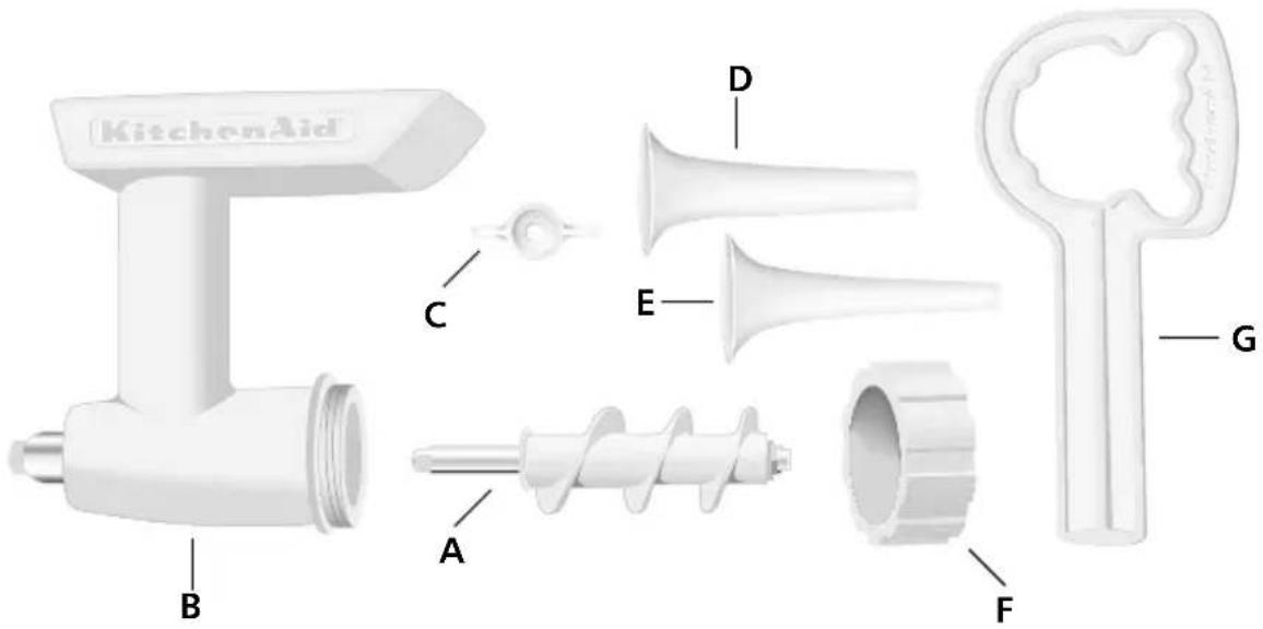 KITCHENAID Gourmet KPEXTA - Aditamento embutidor - 1