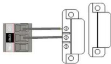 Speco Technologies A2E4P - Door Position Wiring - 1