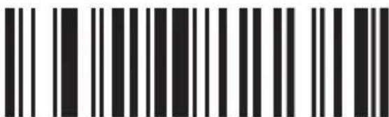 Black and white barcode image with vertical lines and dots, no readable text or symbols