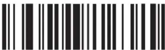 Black and white barcode image with vertical lines and dots, no readable text or symbols