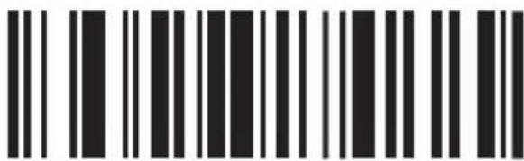 Black and white barcode image with vertical lines on both sides