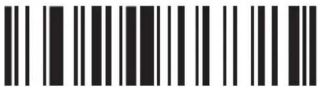 Barcode image containing machine-readable data, with vertical black bars on white background