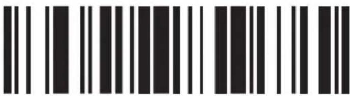 Black and white barcode image with vertical lines on both sides