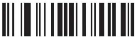 Barcode image containing black vertical lines on white background