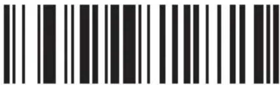 Black and white barcode image with vertical lines on both sides