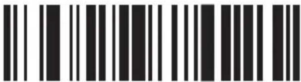 Black and white barcode image with vertical lines on both sides