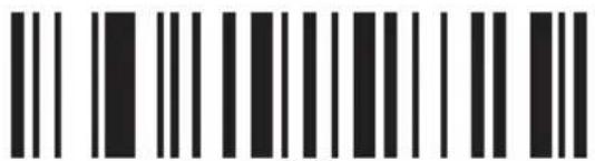 Barcode image containing black vertical lines on white background