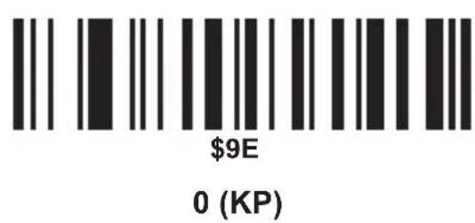 $9E 0 (KP)