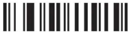 Barcode image containing machine-readable data, with vertical black bars on white background