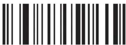 Black and white barcode image with vertical lines on both sides