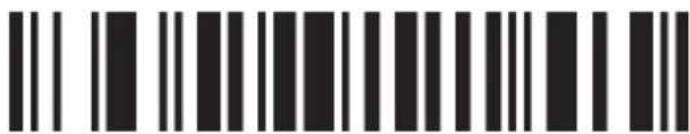 Black and white barcode image with vertical lines on both sides