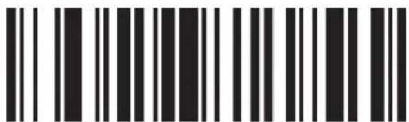 Black and white barcode image with vertical lines on both sides