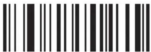Black and white barcode image with vertical lines on both sides
