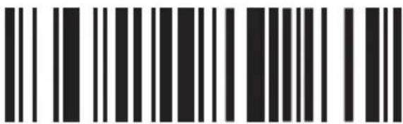 Barcode image with vertical black and white bars on both sides