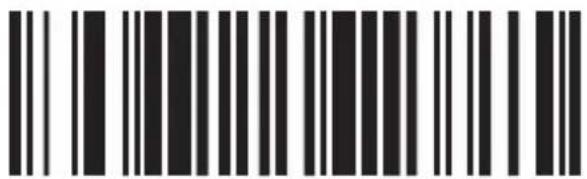 Barcode image with black and white vertical bars on both sides
