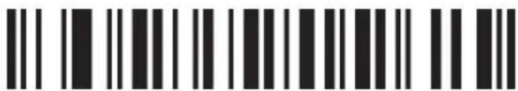 Barcode image containing machine-readable data, with vertical lines representing data points.