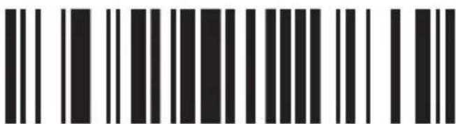 Black and white barcode image with vertical lines on both sides