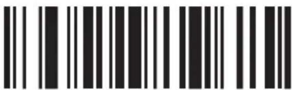 Black and white barcode image with vertical lines on both sides