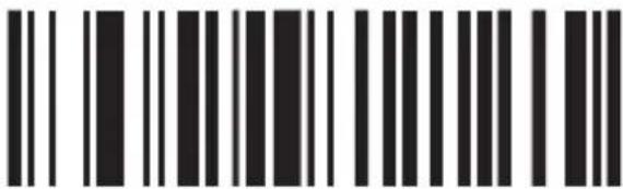 Black and white barcode image with vertical lines on both sides